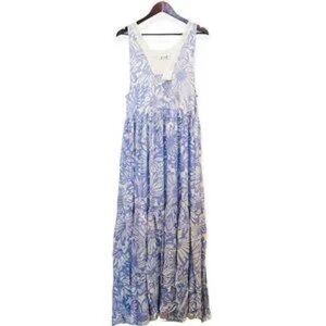 Free People Intimately "Tiers For You" Maxi Slip Dress